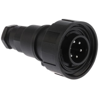 Bulgin Circular Connector, 6 Contacts, 5A, 250V, IP68 Cable Plug, Male, Standard Buccaneer Series PX0739/P/07