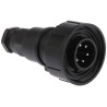 Bulgin Circular Connector, 6 Contacts, 5A, 250V, IP68 Cable Plug, Male, Standard Buccaneer Series PX0739/P/07