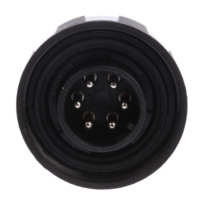 Bulgin Circular Connector, 6 Contacts, 5A, 250V, IP68 Cable Plug, Male, Standard Buccaneer Series PX0739/P/07
