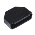 MH Connectors MHDPPK-SLIM Series Polyamide Straight D-Sub Backshell, 25 Way Strain Relief MHDPPK25-K