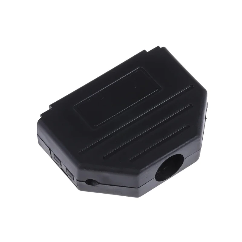 MH Connectors MHDPPK-SLIM Series Polyamide Straight D-Sub Backshell, 25 Way Strain Relief MHDPPK25-K