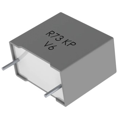 KEMET R73 Film Capacitor 22nF ±5% 630V DC 300V AC Through Hole R73PI2220SE00J