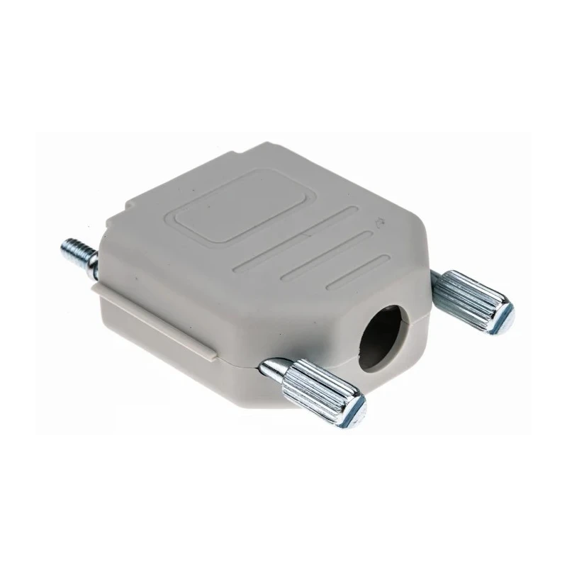 MH Connectors MHDPPK-SLIM Series Polyamide Straight D-Sub Backshell, 9 Way, Ivory, Strain Relief MHDPPK9-I-K