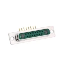 FCT from Molex 2 Way Right Angle Through Hole D-Sub Connector Female Plain Universal Float Mount FM17W2S5-K121 / 1731070629