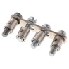 Weidmüller Q Series Jumper Bar for Terminal Block, Copper Zinc Alloy, Grey 0336600000