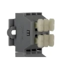WAGO PCB Terminal Block, 3 Contacts, 6 mm Pitch, 2 Row, Cage Clamp, Horizontal, Polyamide, 630V, 24A 261-103/341-000
