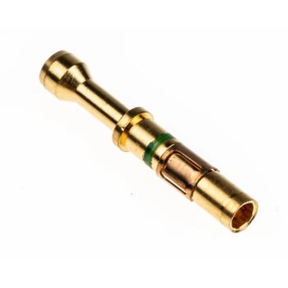 ITT Cannon Female Crimp Circular Connector Contact, 20AWG, 13A, Gold Plated, QM Series, 192991-0497