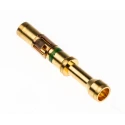 ITT Cannon Female Crimp Circular Connector Contact, 20AWG, 13A, Gold Plated, QM Series, 192991-0497
