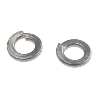 RS PRO Stainless Steel Plain Lock Washer M2.5, 16mm OD, 2.6mm ID, A2 Grade, DIN 7980, 2mm Thick, 825-225