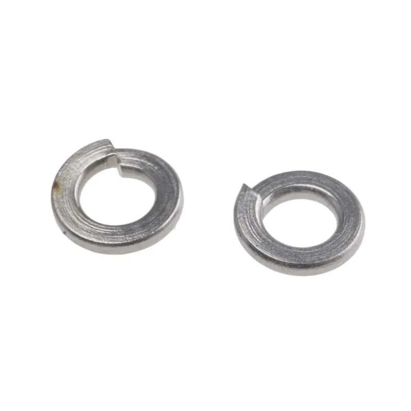 RS PRO Stainless Steel Plain Lock Washer M2.5, 16mm OD, 2.6mm ID, A2 Grade, DIN 7980, 2mm Thick, 825-225