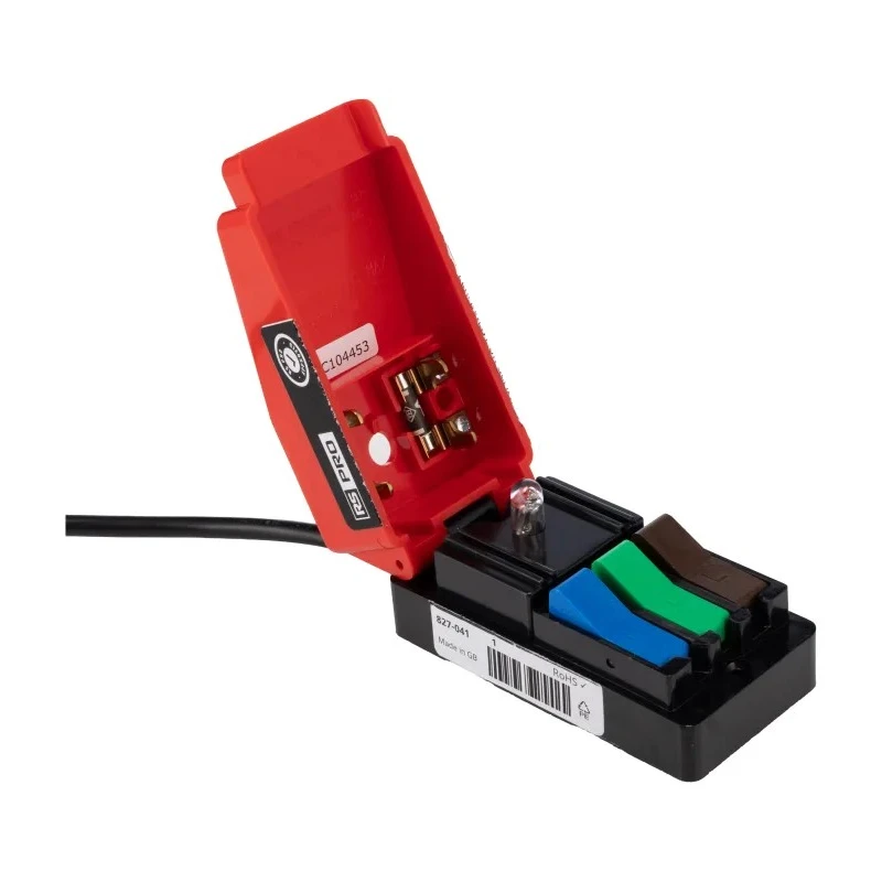 RS PRO Test Plug Cable Entry 4 to 7 mm, 240V AC, 5A, 1.5 m Cord Included 827-041