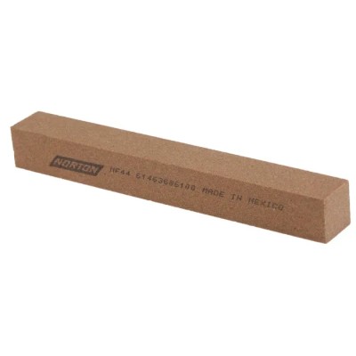 Norton Medium Square Sharpening Stone, Aluminium Oxide, 102 mm x 13 mm x 13 mm 61463686100