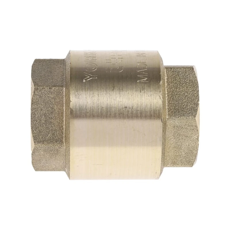 RS PRO Brass Threaded Single Check Valve 3/4 Inch, 12 bar, Threaded, Model 486-158