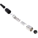 Amphenol Industrial C 091 A 3 Pole Straight M16 DIN Plug, 4A, 300V, IP40, Cable Male T3260001