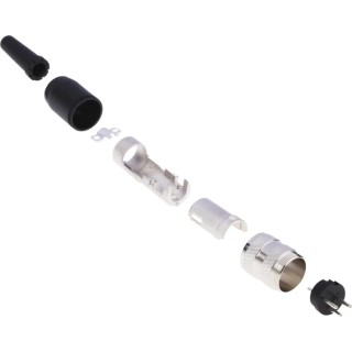 Amphenol Industrial C 091 A 3 Pole Straight M16 DIN Plug, 4A, 300V, IP40, Cable Male T3260001