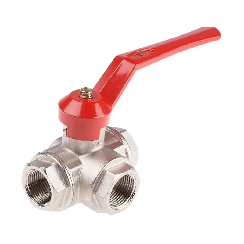 RS PRO Brass Ball Valve 2 Inch Inlet, 1 Inch Outlet, 40 Bar, Aluminium Handle 486-265