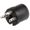 Amphenol Industrial 3 Pole Straight Cable DIN Socket, M16, 4A, 300V, Female, IP40, Die Cast Nickel Body, T3261001
