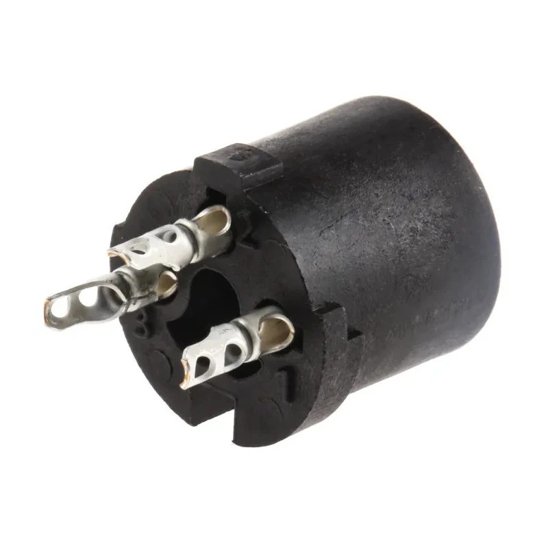 Amphenol Industrial 3 Pole Straight Cable DIN Socket, M16, 4A, 300V, Female, IP40, Die Cast Nickel Body, T3261001