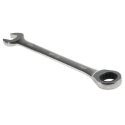 RS PRO Combination Ratchet Spanner, 30 mm, Chrome Vanadium Steel, Chrome Finish, ANSI b.107.6 487-286