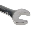 RS PRO Combination Ratchet Spanner, 30 mm, Chrome Vanadium Steel, Chrome Finish, ANSI b.107.6 487-286