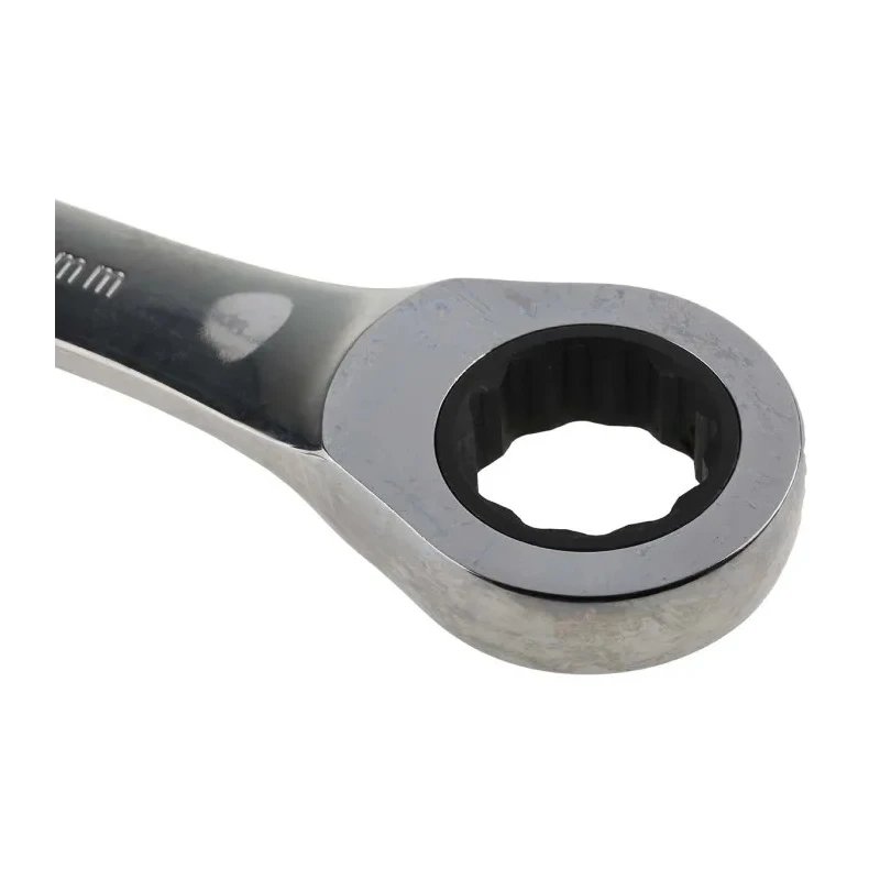 RS PRO Combination Ratchet Spanner, 30 mm, Chrome Vanadium Steel, Chrome Finish, ANSI b.107.6 487-286