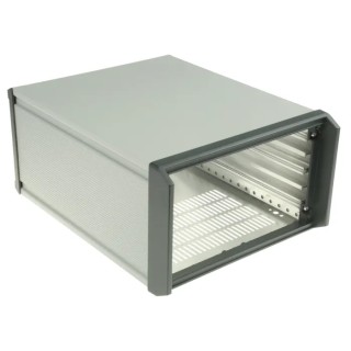 nVent SCHROFF 3U 19-inch Rack Mount Case PropacPRO Ventilated, Steel & Aluminium, 326x257x155.5 mm 14576-123