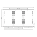 nVent Schroff Aluminium Cover Plate for Rack Panel, IEC 60297 Standard, Germany, Model 30860-521
