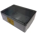 Spelsberg TK PC Series Polycarbonate Enclosure Grey Transparent Lid 254x180x90 mm IP66 IK08 