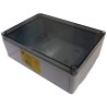 Spelsberg TK PC Series Polycarbonate Enclosure Grey Transparent Lid 254x180x90 mm IP66 IK08