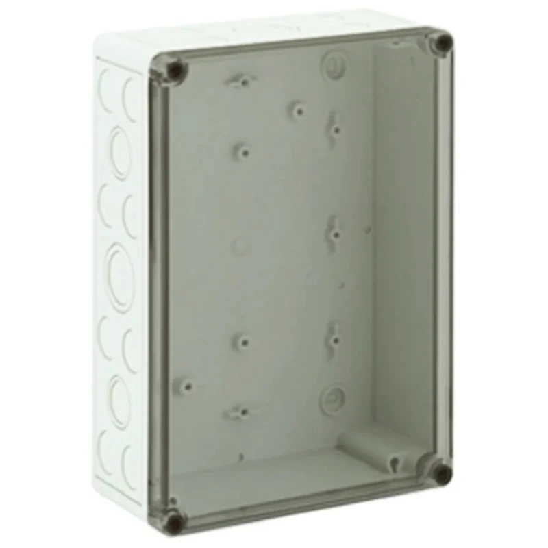 Spelsberg TK PC Series Polycarbonate Enclosure Grey Transparent Lid 254x180x90 mm IP66 IK08 