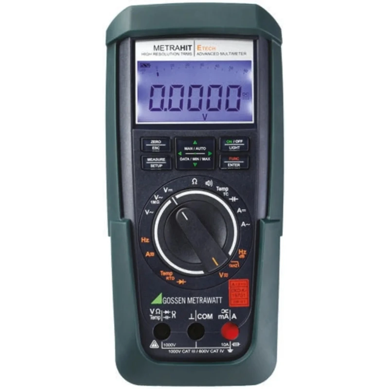 Gossen Metrawatt Handheld Digital Multimeter True RMS, 1000V, Cat IV, 350g, M253A
