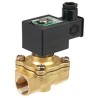 EMERSON ? ASCO 2 Port Solenoid Valve Brass Body, Normally Open, 1/2 in Rp Female, 24V AC, 16mm Orifice, 9 Bar E210C034-112
