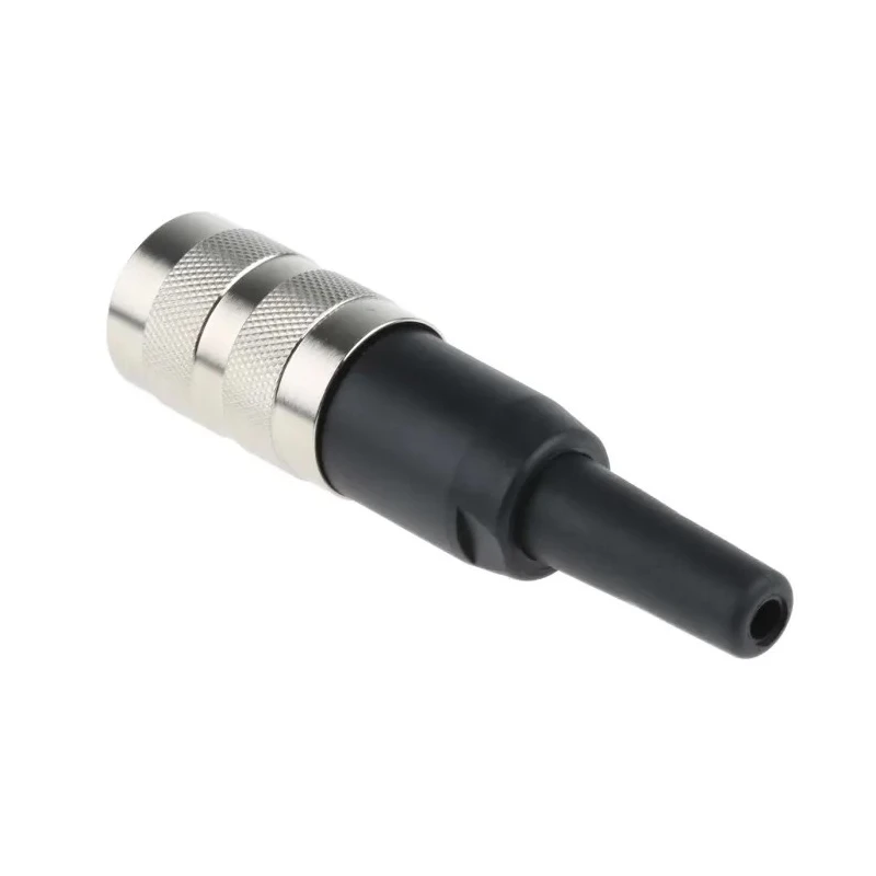 Amphenol Industrial 7 Pole Straight M16 DIN Socket Shielded Female Cable Mount, 4A, 100V, IP40, C 091 A Series T3485001