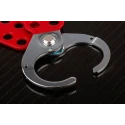 RS PRO Red 6-Lock Steel Lockout Hasp, 38 mm Shackle Diameter 489-147