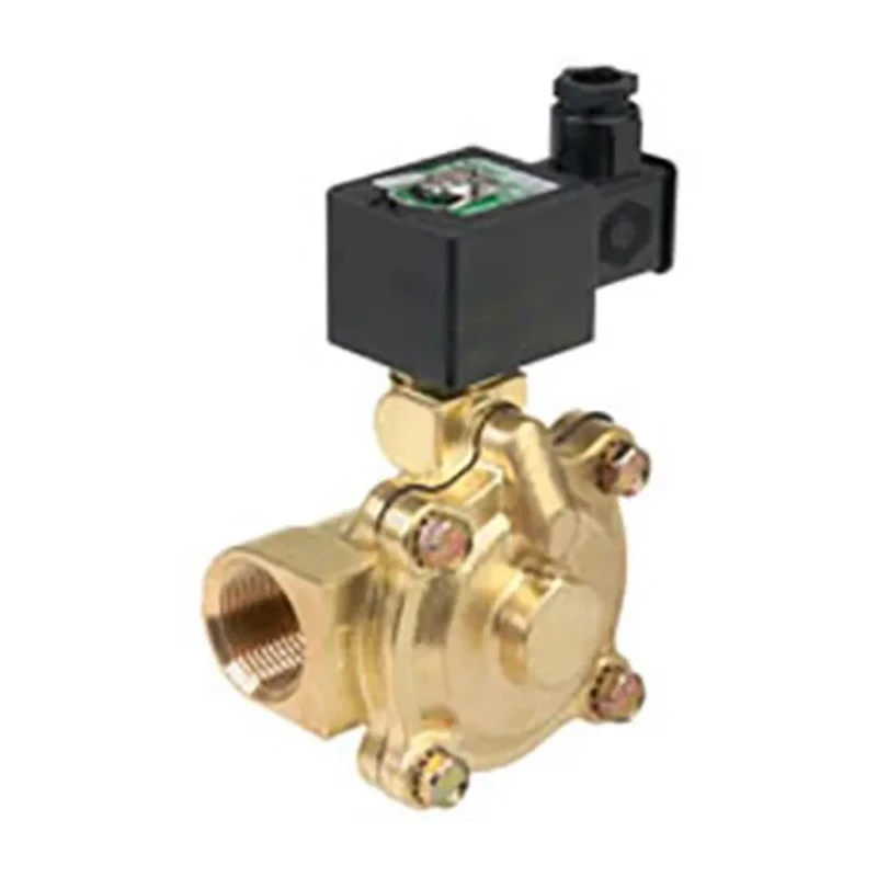 EMERSON ? ASCO Emerson ASCO Solenoid Valve 2 Port NC Brass 230V AC 25mm Orifice 9 bar E210D004-087