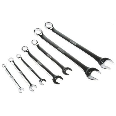RS PRO 23-Piece Spanner Set 5/16 To 13/16 in Chrome Vanadium Steel 487-274
