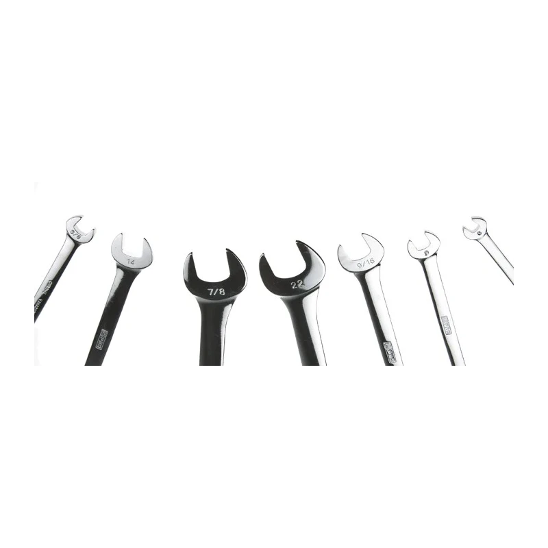 RS PRO 23-Piece Spanner Set 5/16 To 13/16 in Chrome Vanadium Steel 487-274