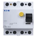 Eaton PXF-A Series Residual Current Circuit Breaker 40A 3+N-Pole 300mA Type A 500A 400V AC 236778 PXF-40/4/03-A