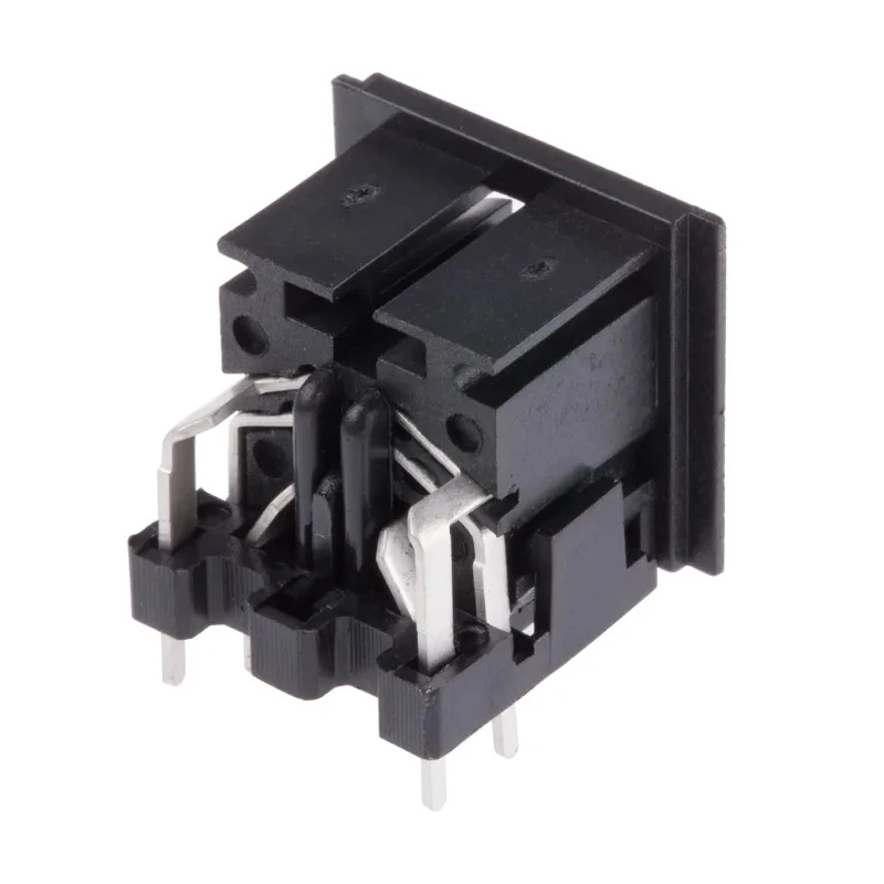 RS PRO 7 Pole Right Angle Miniature DIN Socket 2A 100V AC Through Hole Female YE-138X 491-043