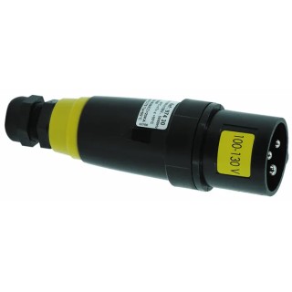 Emerson Appleton  Industrial Power Connector, Cable Mount, IP66, Yellow, 2P+PE, Straight, IECEx/ATEX, 16A, 20V/25V AC