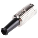 RS PRO 3 Pole Straight Standard DIN Socket, Cable Mount, Shielded, Push Lock, 4A, 100V AC, Female YE-118XMS 491-184