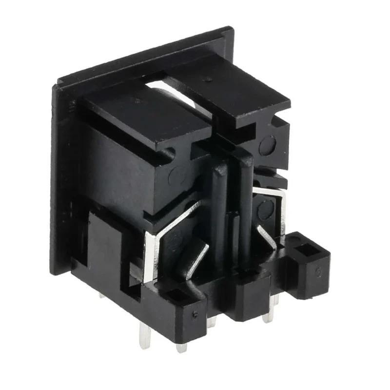 RS PRO YE-138X Miniature DIN Socket, 5 Pole, Right Angle, 2A, 100V AC, Through Hole Female 491-087