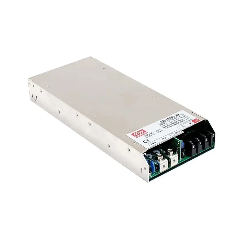 MEAN WELL DC/DC Converter 12V Output, 19V–72V Input, 720W, Surface Mount, SD-1000L-12