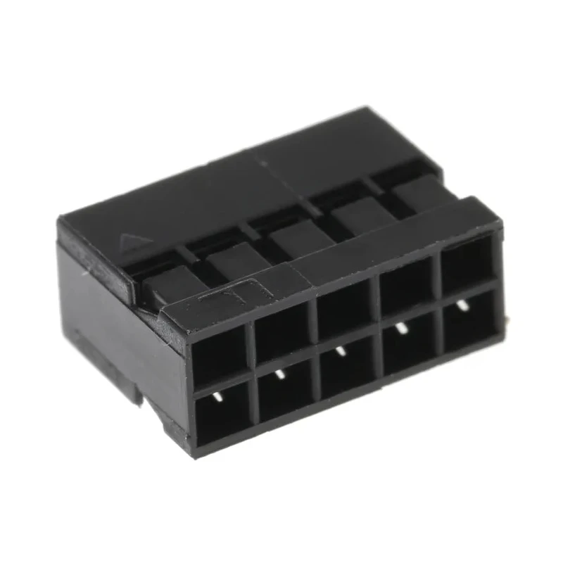 Harwin M22-30 Female Connector Housing 2 mm Pitch 10 Way 2 Row Straight Nylon M22-3020500