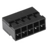Harwin M22-30 Female Connector Housing 2 mm Pitch 10 Way 2 Row Straight Nylon M22-3020500