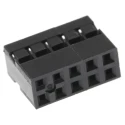 Harwin M22-30 Female Connector Housing 2 mm Pitch 10 Way 2 Row Straight Nylon M22-3020500