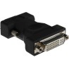 RS PRO DVI-I to VGA Male Adapter, Straight, 3A, 50mm Length, Nickel Plated, Black, 489-355