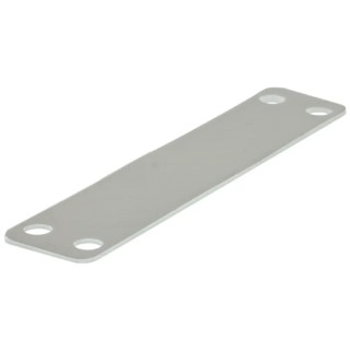RS PRO Tie Cable Marker, Polyamide 66, White, 90mm x 19mm, Tie Fixing, Pack of 100 492-336