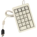 Cherry Grey Wired Numeric Keypad USB 21 Keys G84-4700LUCUS-0