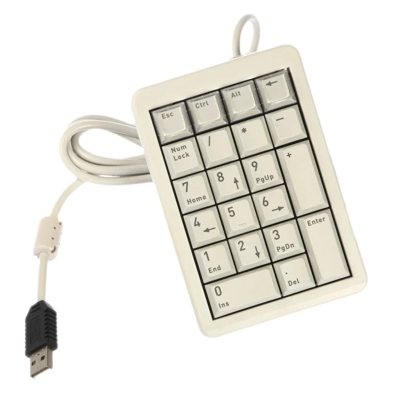 Cherry Grey Wired Numeric Keypad USB 21 Keys G84-4700LUCUS-0